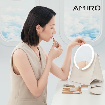 【AMIRO】覓光旅行化妝LED高清日光包包鏡
