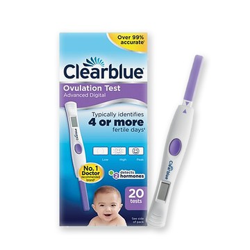 Clearblue 第二代排卵檢測試筆 1支電子測試筆+20支測試棒 200g  電子測試筆 + 測試棒 20支  1盒  1盒