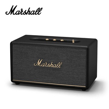 【Marshall】Stanmore III 攜帶式藍牙喇叭 經典黑【三井3C】