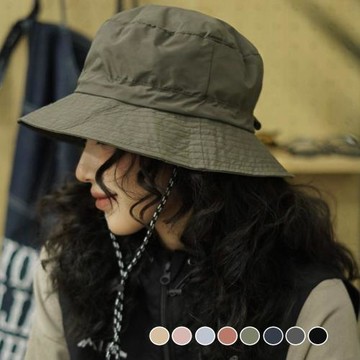 【A&R】新款防曬防水速乾收納漁夫帽 八色任選(可掛包 遮陽 登山 釣魚 男女適用 戶外 露營 交換禮物)