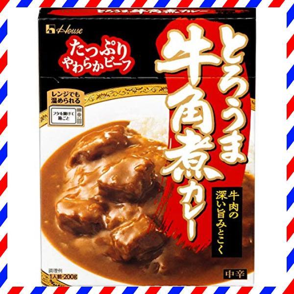 ハウスとろうま牛角煮カレー 200g ×5個 [レンジ化対応・レンジで簡単調理可能]