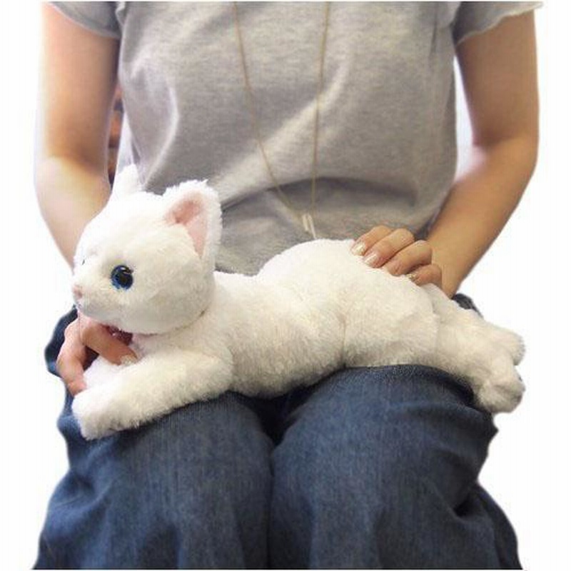 最終価格jam or Pains.悪魔ずきん(シロネコ)ぬいぐるみ白猫金目 Sunlemon サンレモン 猫のぬいぐるみ Kitten キトン シロネコ