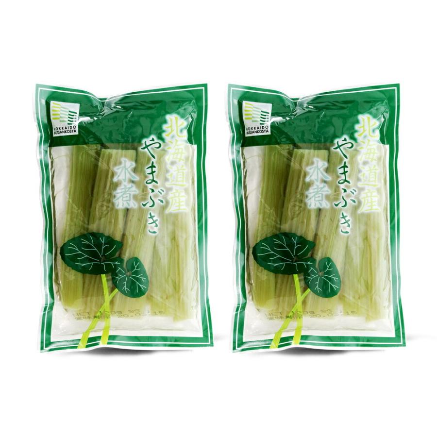 山ぶき水煮 100g×2袋古くから日本人に親しまれてきた野菜を春の味覚として食卓にいかがでしょうか。山蕗 フキ 山の幸 山菜