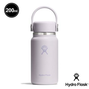 Hydro Flask 200ml 迷你 真空 保溫瓶 雲朵紫