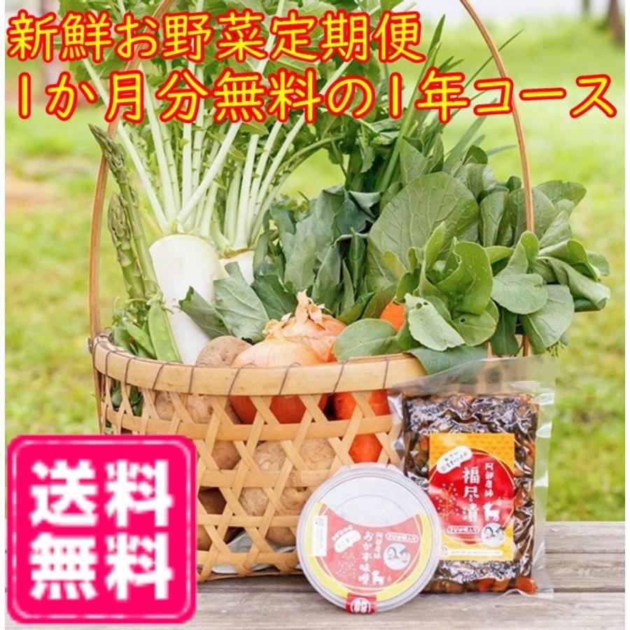 送料無料　お野菜定期便1年コース】福島県産の朝採り新鮮野菜とご飯のお供セット　LINEショッピング