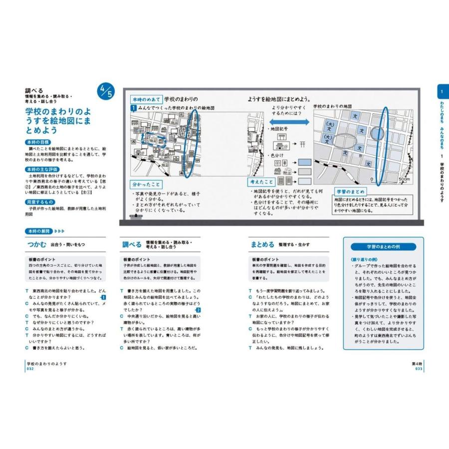 板書で見る全単元・全時間の授業のすべて社会 小学校3年