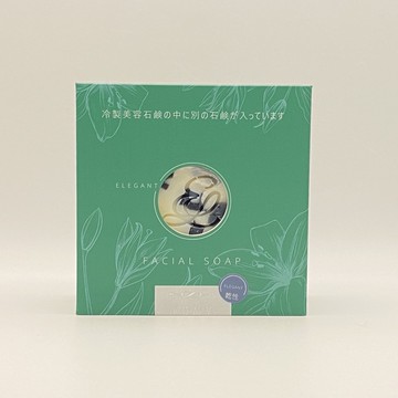 【廠商直送】鴻琴生活逸佳淨荳美膚皂中皂90g-乾性