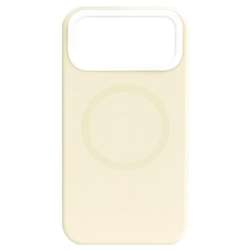 bebehome 果凍磨砂磁吸MagSafe手機保護殼  米白色  iPhone17 Pro Max
