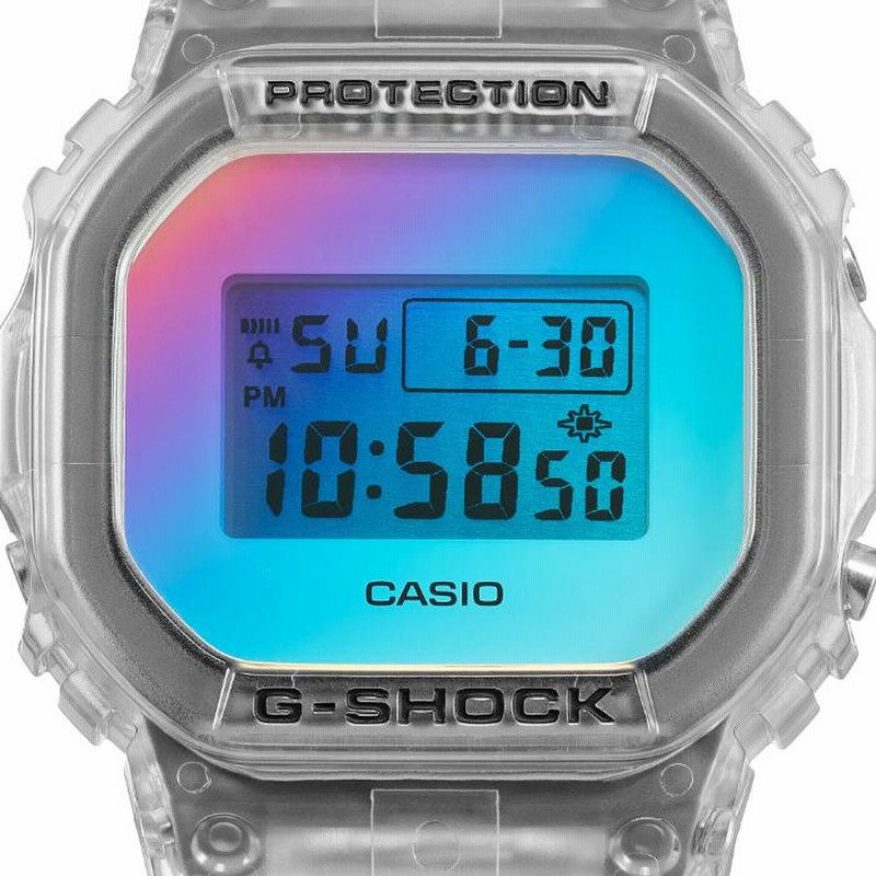 G-SHOCK Gショック ORIGIN オリジン イリデセントカラー カシオ CASIO デジタル 腕時計 スケルトン レインボー  DW-5600SRS-7JF 国内正規モデル | LINEブランドカタログ