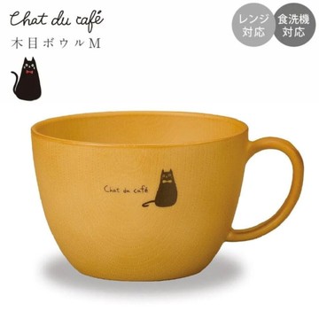日本製 Chat de cafe 貓咪耐熱餐盤 把手杯 露營 兒童餐具 掛耳杯 耐熱餐具 杯子 馬克杯 擺拍道具