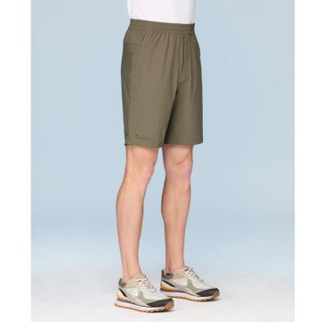 【WILDLAND荒野】男戶外休閒彈性短褲202能高綠