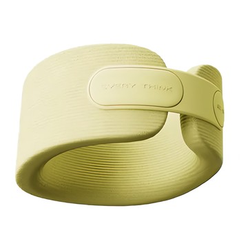 EVERY THINK 捲捲護頸枕 聚酯纖維75% 彈性纖維25%  202 x 170 x 85mm  明黃色