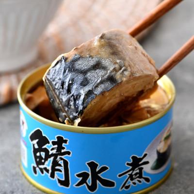 ふるさと納税 小浜市 鯖水煮缶詰　6缶セット(180g×6缶)