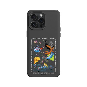 iPhone 15 Pro Max SolidX 黑 - 迪士尼-經典系列 Disney Classics - 愛麗絲夢遊仙境 Alice in Wonderland - Stay Curious