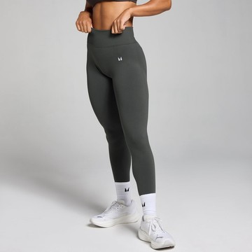 MP Women's Tempo Mid-Rise Seamless Leggings - Night Grey - XXL