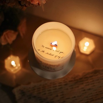 手寫文字蠟燭/悄悄話蠟燭/生日禮物/表白/聖誕/蘋果花推薦/客製化