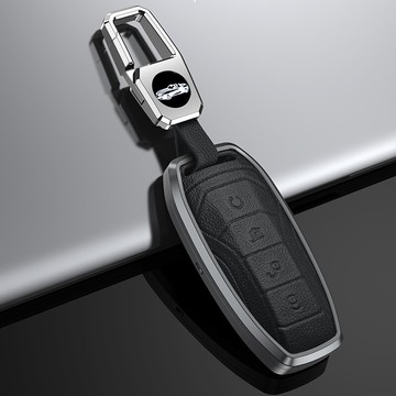 比亞迪鑰匙套宋pro秦plusdmi唐2代宋max漢ev汽車真皮保護殼包男女