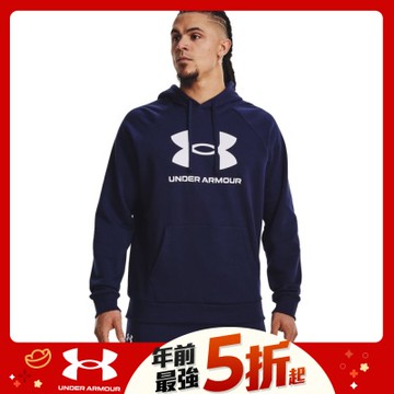 【UNDER ARMOUR】UA 男 RIVAL FLEECE 長袖帽T 多款任選