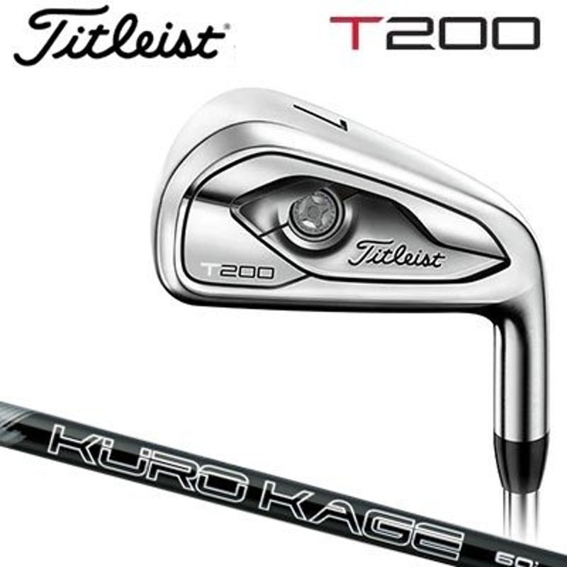 Titleist(タイトリスト) T200 アイアン 5本セット（#6-#9、P