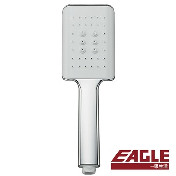 【廠商直送】EAGLE單段自潔按摩蓮蓬頭HS170WP-白