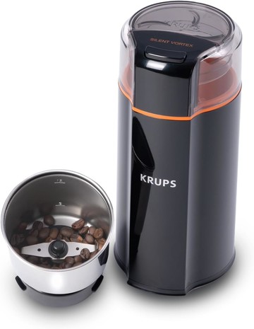 [5美國直購] KRUPS Silent Vortex 靜音款 咖啡豆研磨機 香料 磨豆機 3oz 85g 電動 Electric Spice & Coffee Grinder