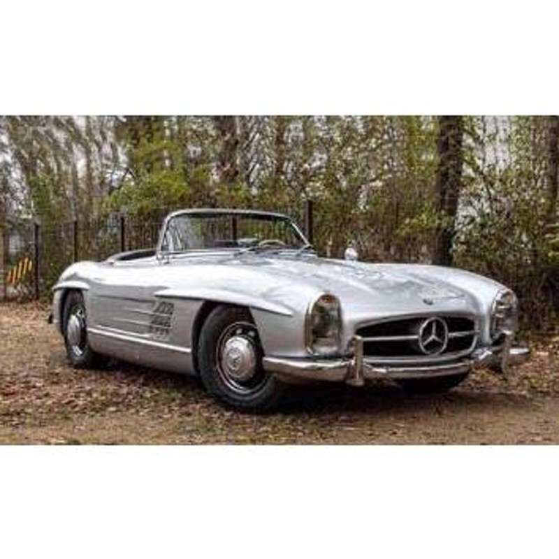 ノレブ 1/ 18 MB 300 SL ロードスター 1957 シルバー(183890)ミニカー 