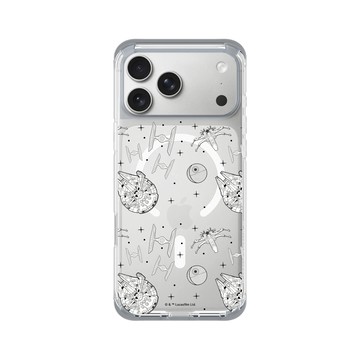 iPhone 17 Pro Max ClearX (MagSafe 兼容) 霜透灰 - 迪士尼-星際大戰 Star Wars - POP全載具3