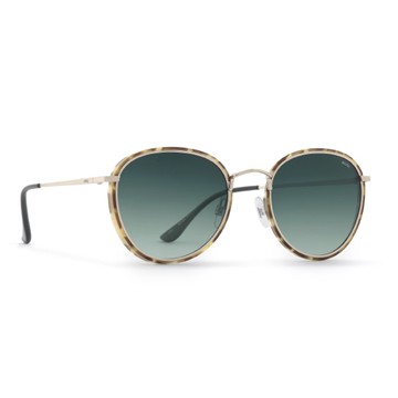 【INVU】瑞士輕量感簡約弧型偏光太陽眼鏡(玳瑁)B1915A