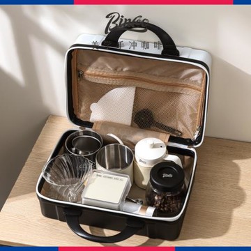 Bincoo戶外咖啡裝備野外露營手沖咖啡套裝手磨咖啡壺器具高級便捷
