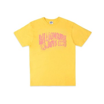 BILLIONAIRE BOYS CLUB INKED ARCH SS TEE 短袖T恤 黃