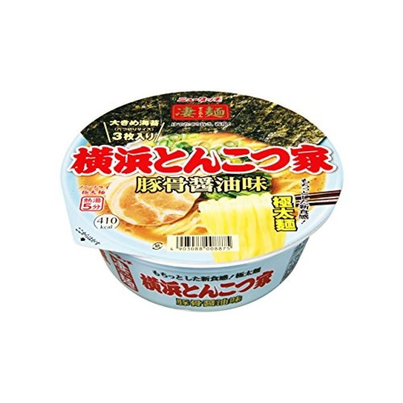 ヤマダイ ニュータッチ 凄麺 横浜とんこつ家 117g×12個