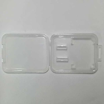 記憶卡 收納盒 保存盒 保護盒 透明盒 SD/microSD 各一片 小白盒