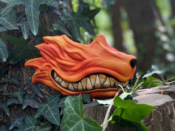 藏馬面具，藏馬半臉面具，日本狐狸面具，鳴人面具，鬼狐面具