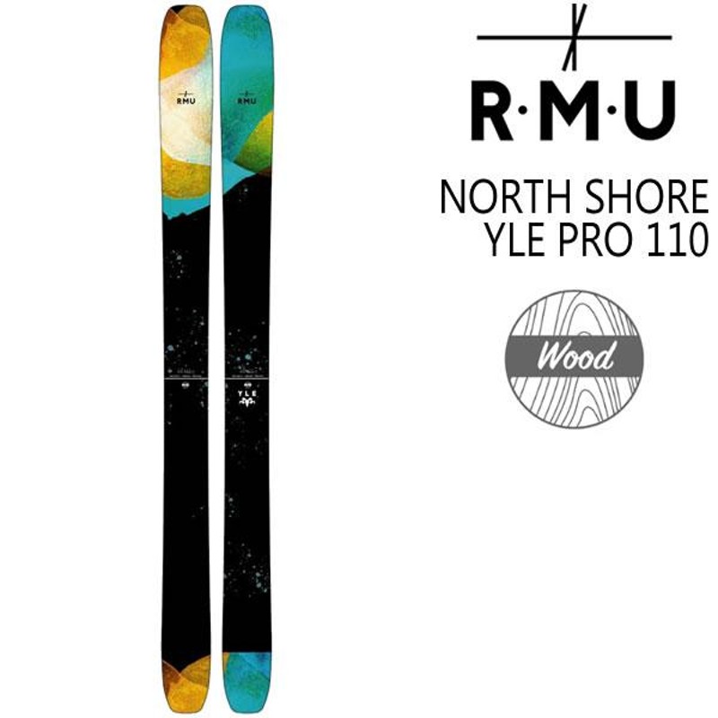 RMU 2023 NORTH SHORE YLE PRO 110 ノースショア ワイリー プロ 110 スキー板 単品 22-23  ロッキーマウンテンアウダーグラウンド | LINEブランドカタログ