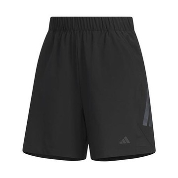 Adidas 排汗短褲 女裝 訓練 慢跑 黑【運動世界】KE9128