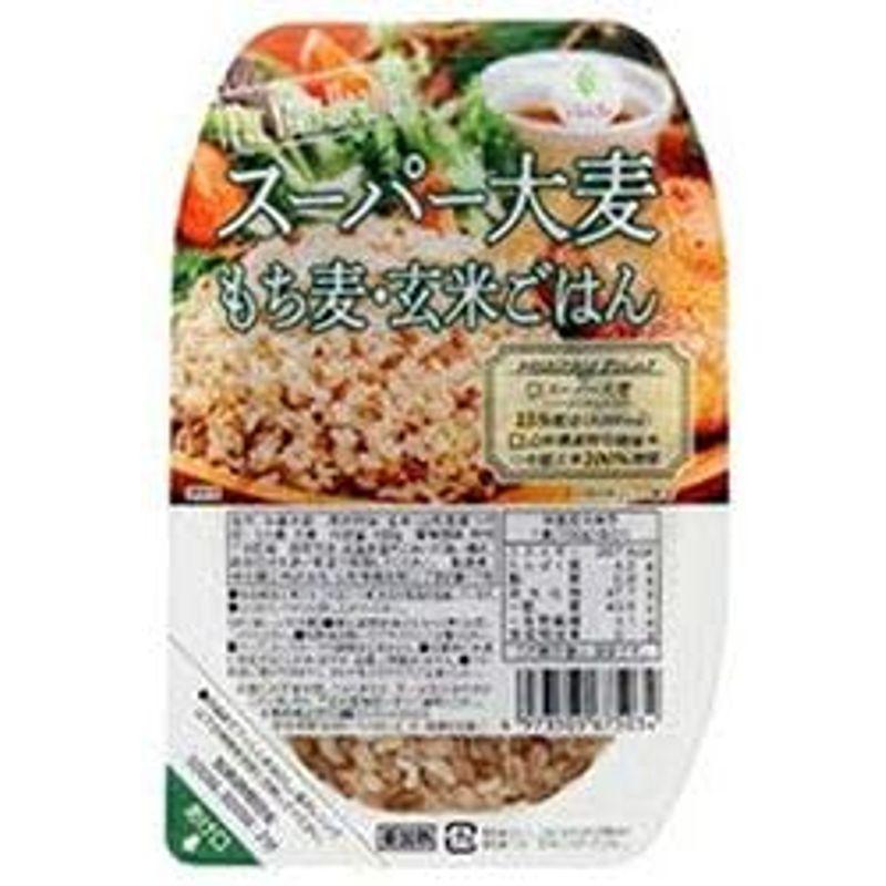 城北麺工 ス?パ?大麦もち麦玄米ごはん 150g×24個入