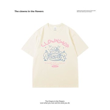 oddnova可愛風新款短袖T恤女2025夏季學生百搭小個子半截袖