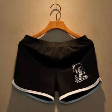 男士內褲純棉阿羅褲寬松透氣四角褲衩夏季潮流大碼男生平角短褲頭