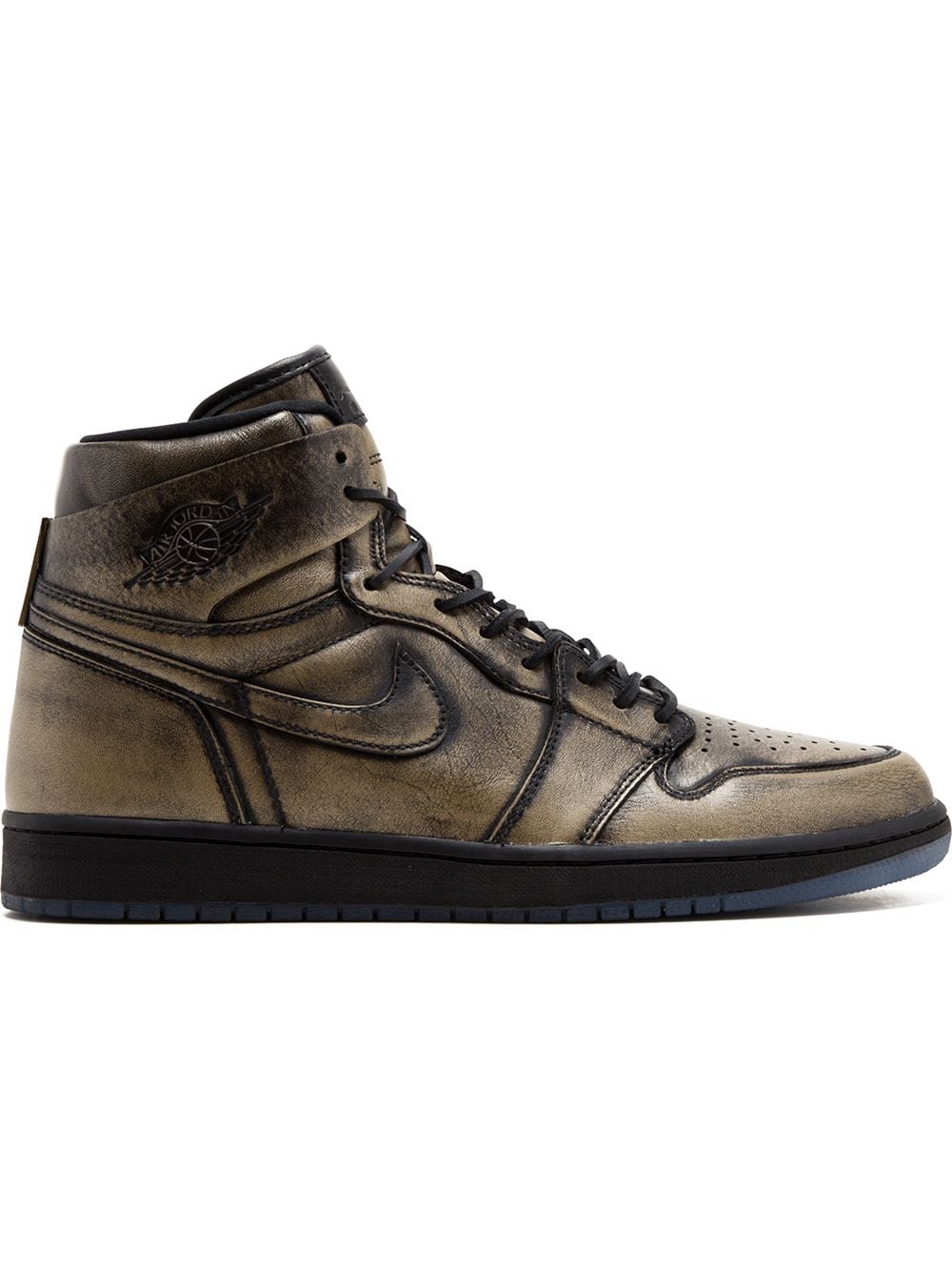 Jordan - Air Jordan 1 Ret High OG Wings sneakers - unisex - Leather/Polyester/Rubber - 11 - Metallic