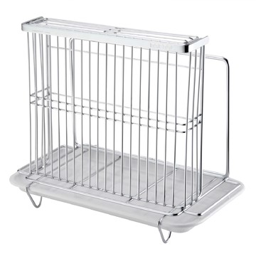 DAY&DAY 日日家居 桌上型刀柄砧板架 ST3215-1 W290*D165*H255MM #304 不鏽鋼  銀色  1個