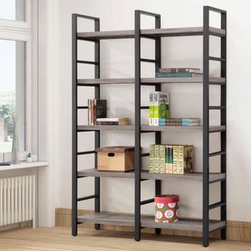 【Homelike】 喜家居工業風4尺高書架(2050)