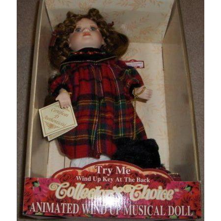 Animated wind best sale up musical doll