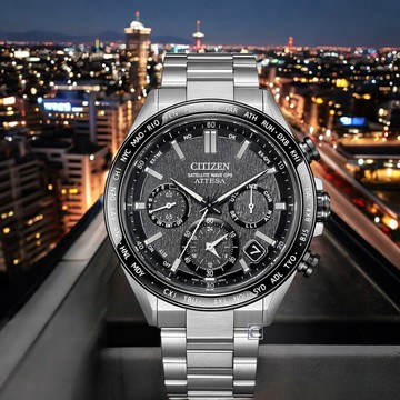 CITIZEN 星辰錶 限量 鈦 GPS衛星錶 光動能錶 計時手錶-44.6mm_CC4058-67X