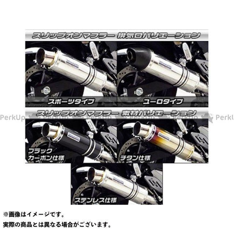 正規品／ウイルズウィン GSR250 GSR250（JBK-GJ55D）用 スリップオン