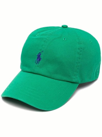 Polo Ralph Lauren Green Baseball Cap With Contrasting Pony