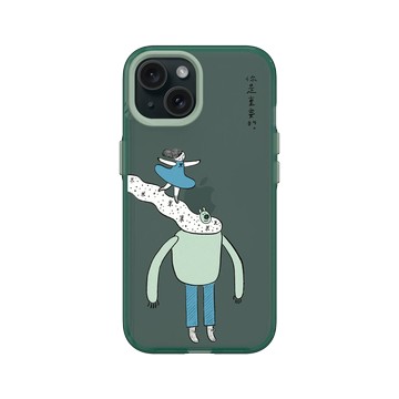 iPhone 15 Clear 憂墨綠 - 包大山 Baozi - 你是重要的