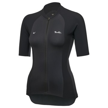 Ultimate AeroSkin Jersey 全貼合勁速女款車衣 (暗影黑)