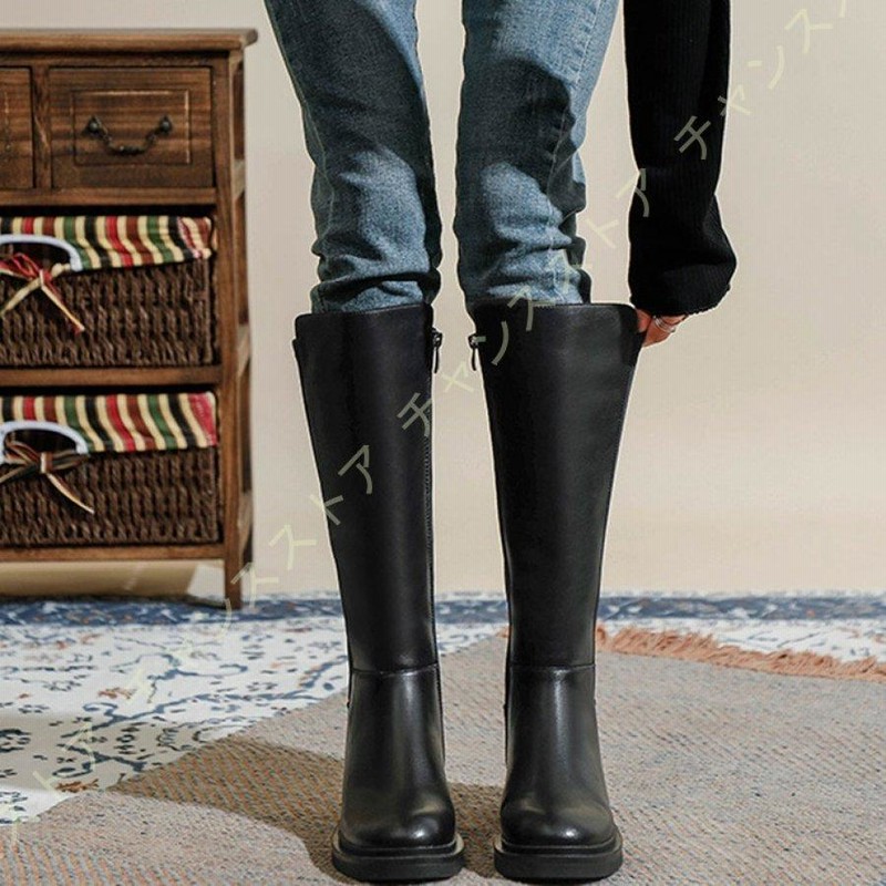 ALEXA WANGNER フラットロングブーツ | cidezinforma.com