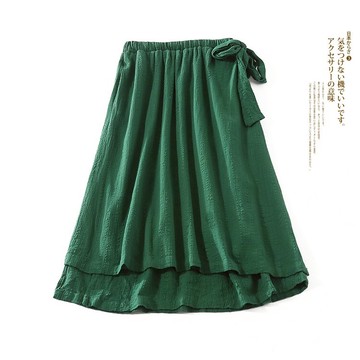 新款秋高腰半身裙港味a字裙韓版復古百搭半裙打底裙外貿女裝