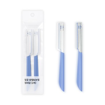 OLIVEYOUNG Multi Face & Eyebrow Razors (2P)
